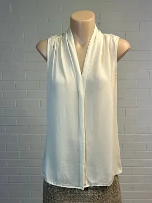 SABA | top | size 8 | sleeveless | 100% silk