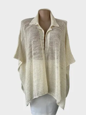 Sara Pacini | Belgium | cape | one size | long sleeve | made in Italy