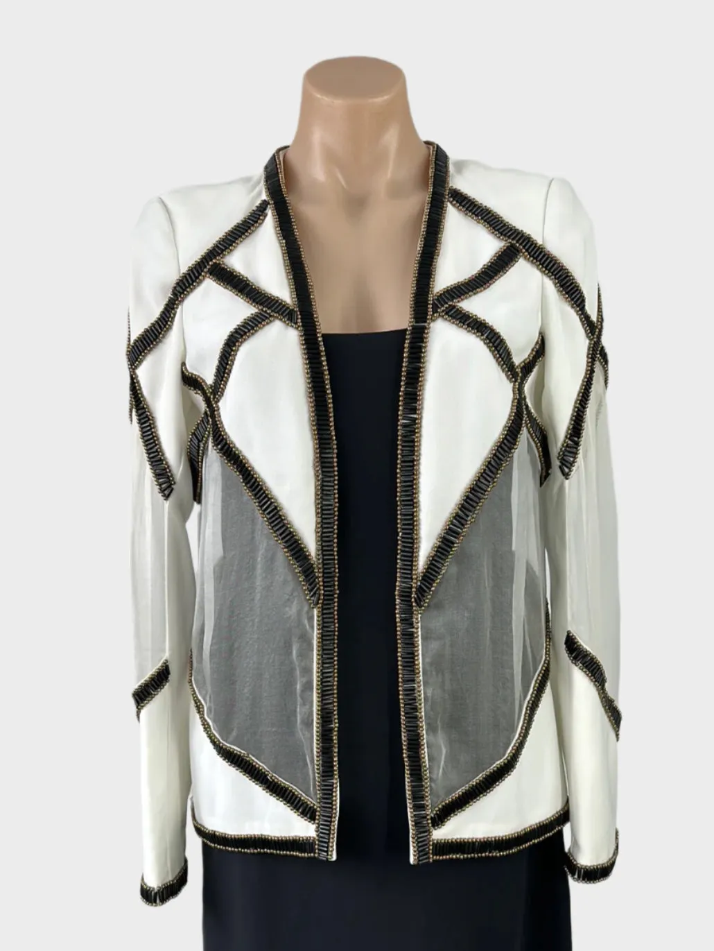 sass & bide | jacket | size 8 | open front closure