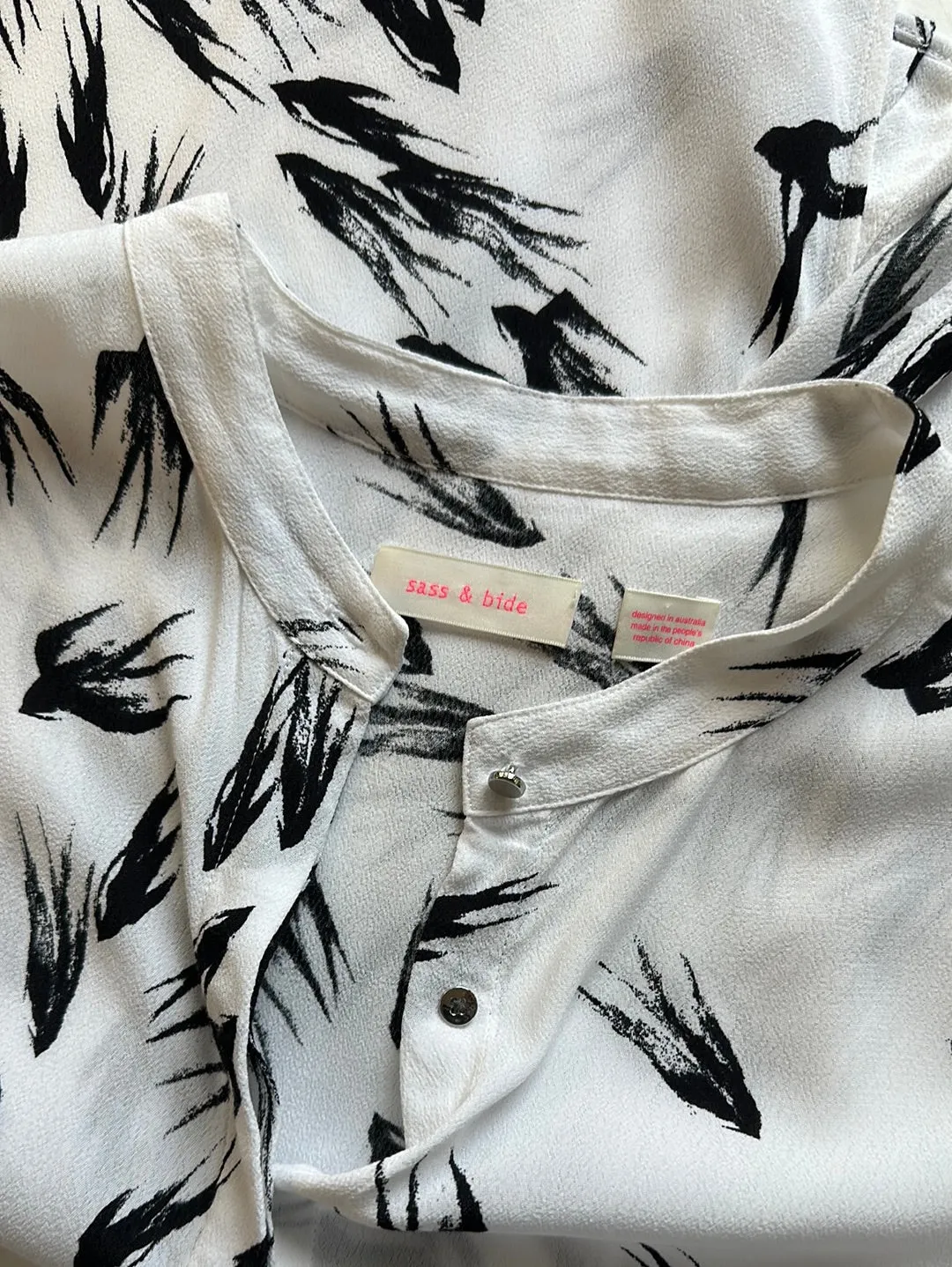 sass & bide | shirt | size 12 | long sleeve