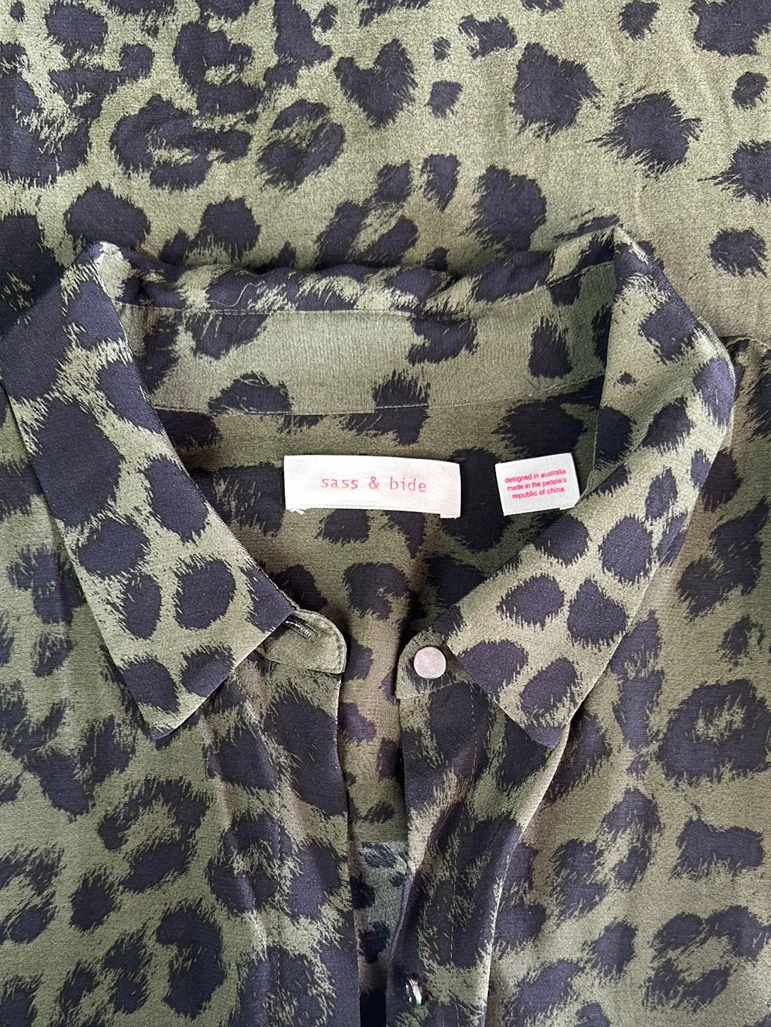 sass & bide | shirt | size 14 | long sleeve