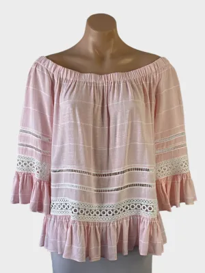 Seed | top | size 10 | elbow length sleeve