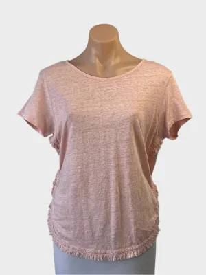 Seed | top | size 12 | cap sleeve | 100% linen