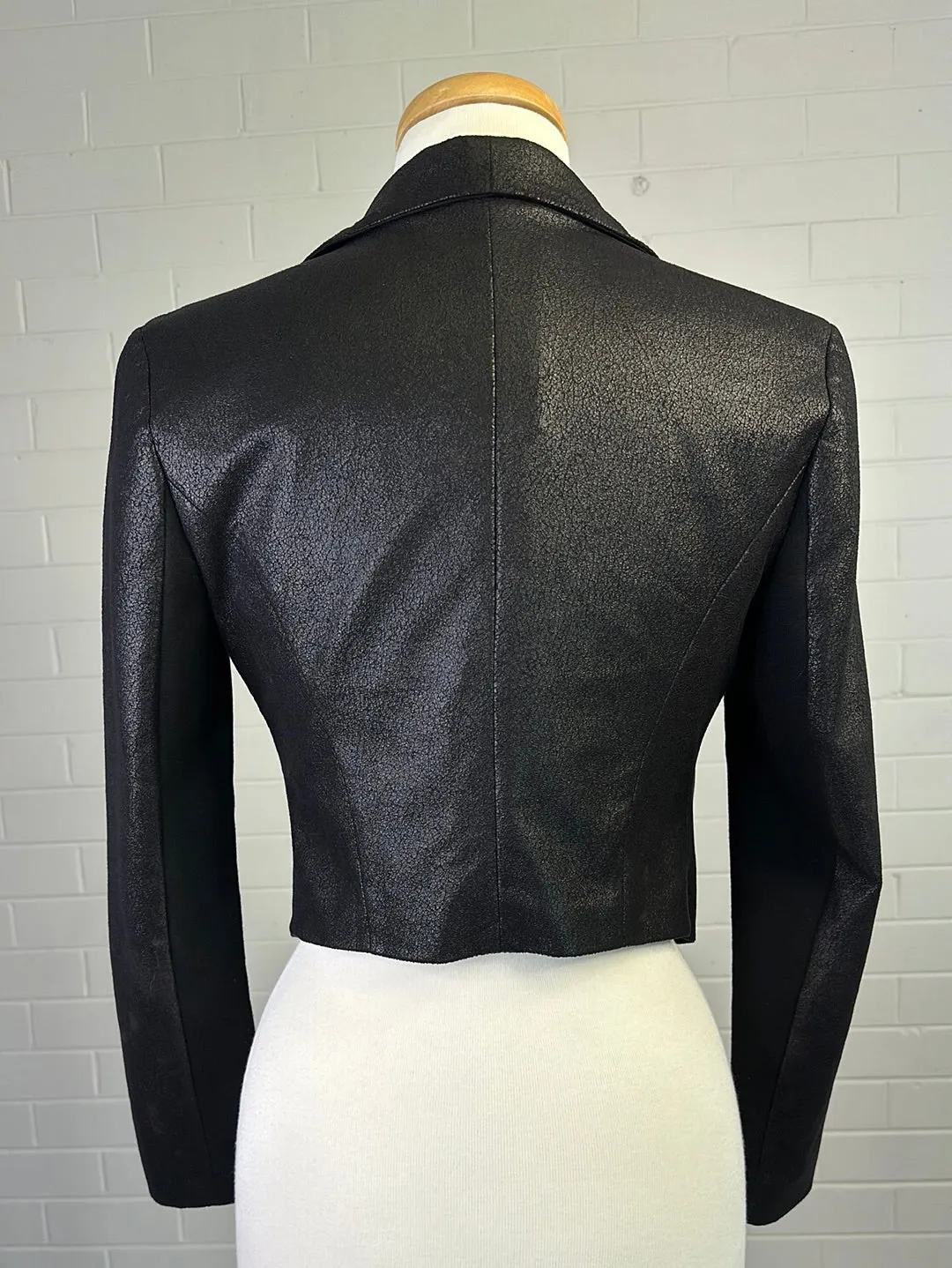 Shona Joy | jacket | size 8 | zip front | made in Australia 🇦🇺