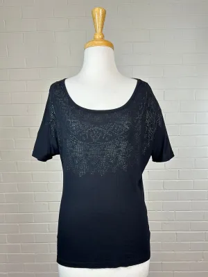 Sisley | Italy | top | size 14 | short sleeve