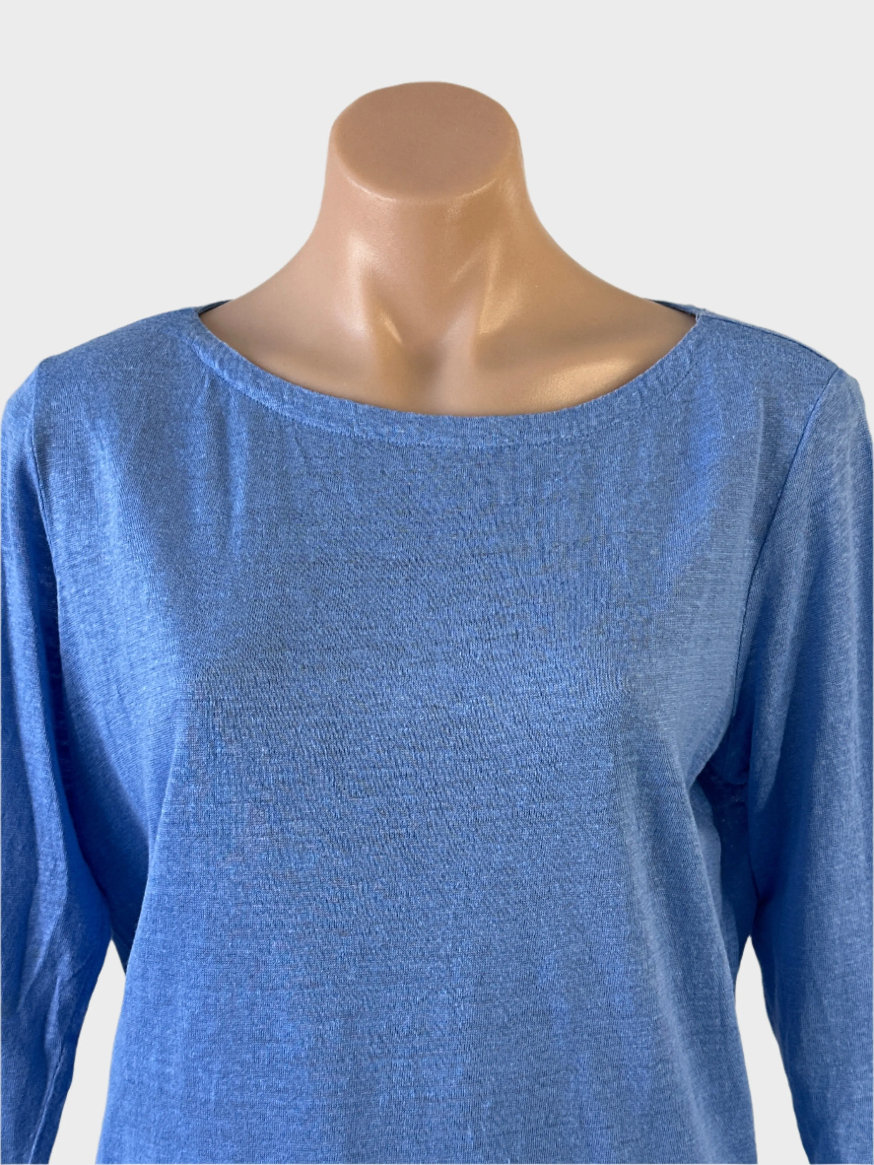 Sportscraft | top | size 10 | three quarter sleeve | 100% linen