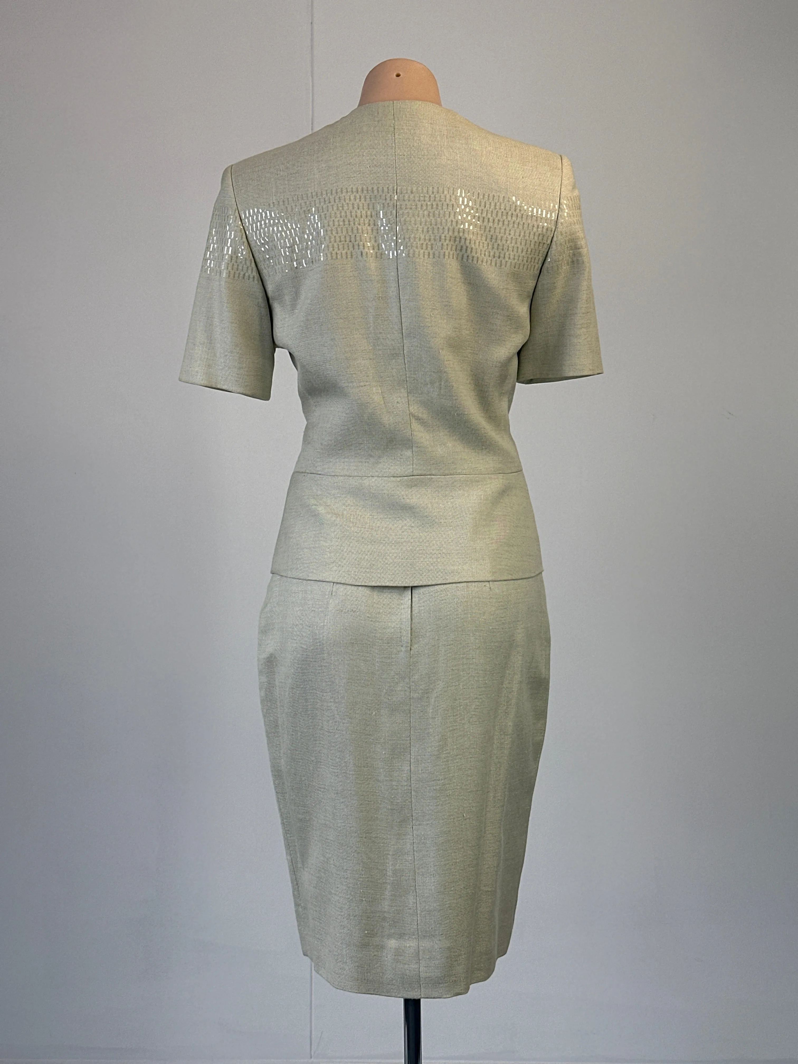 Stewart Parvin | LONDON | vintage 90's | skirt & jacket set | size 10 | knee length