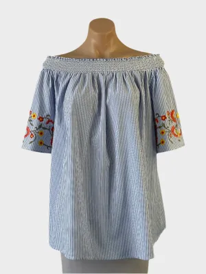 Tanya Kay | top | size 16 | short sleeve