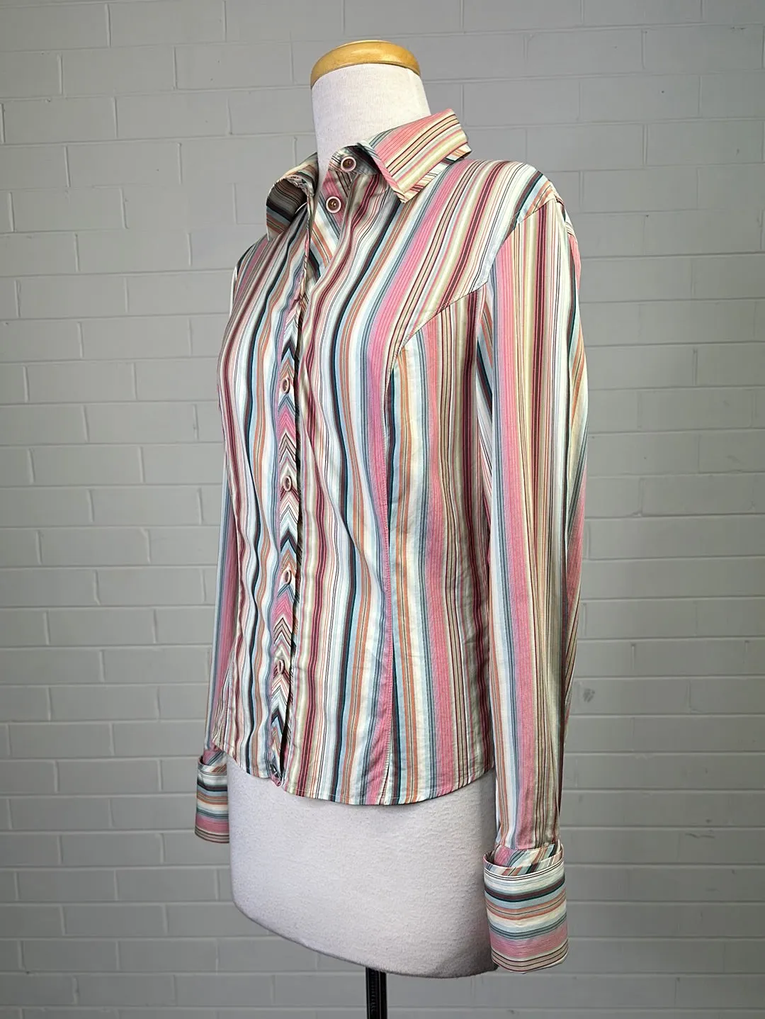 Ted Baker | London | shirt | size 8 | long sleeve | 100% cotton
