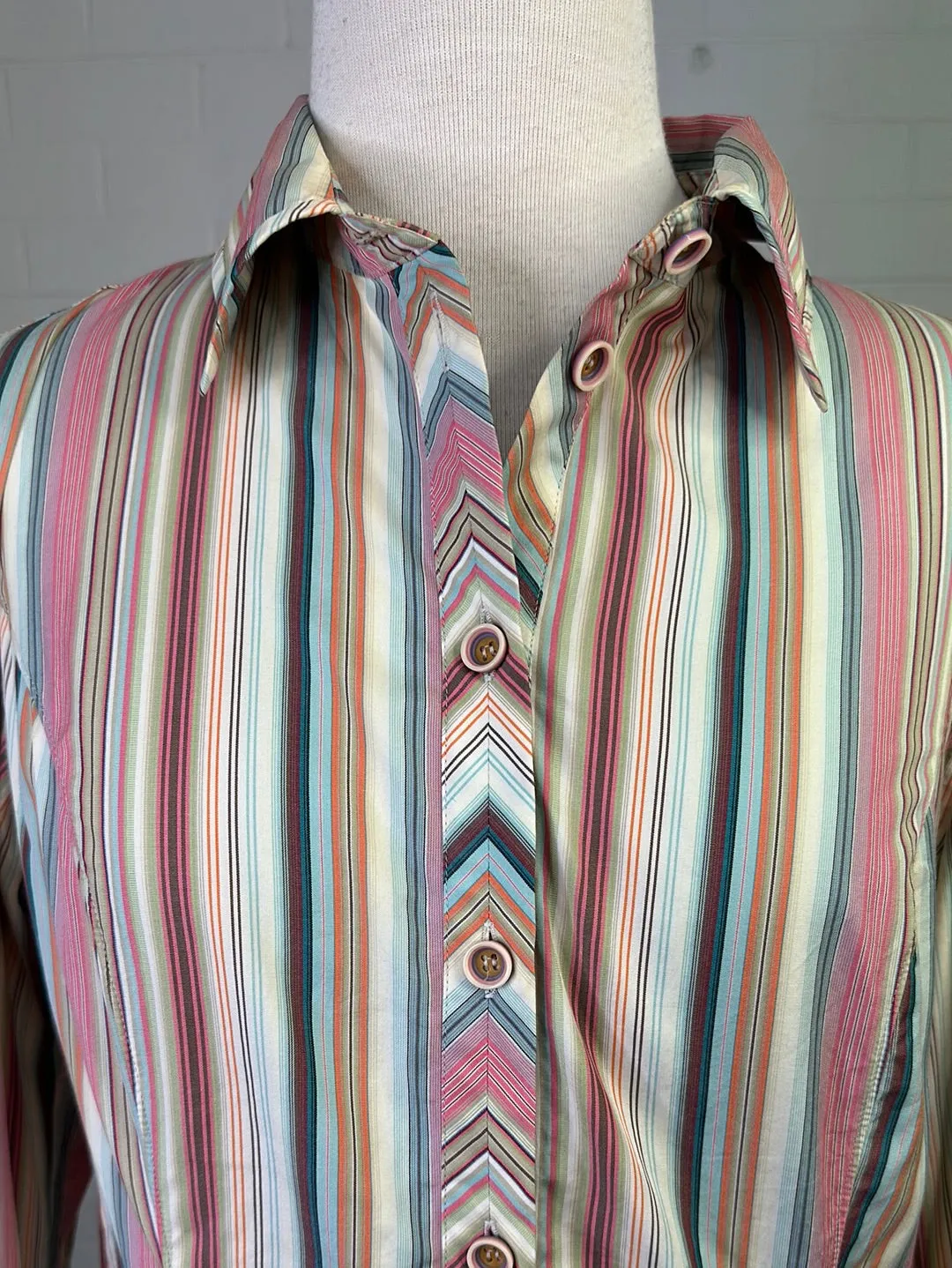 Ted Baker | London | shirt | size 8 | long sleeve | 100% cotton