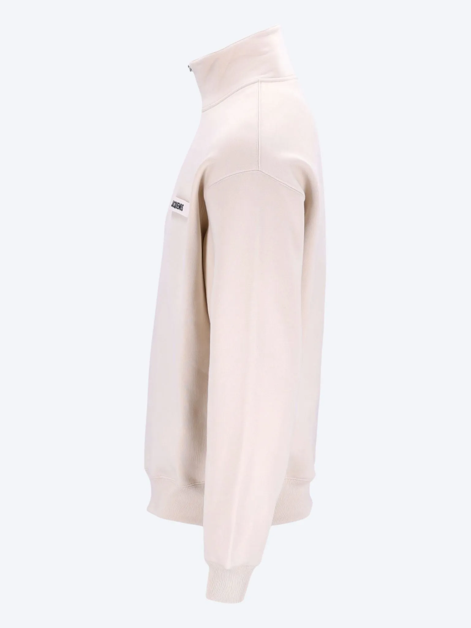 The Gros Grain zipped-rollneck sweatshirt