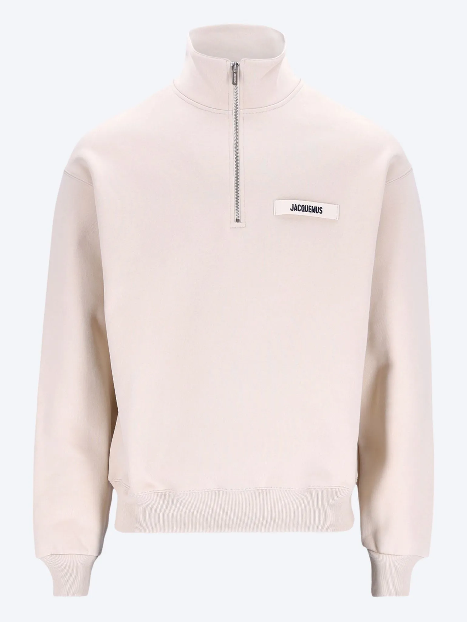 The Gros Grain zipped-rollneck sweatshirt