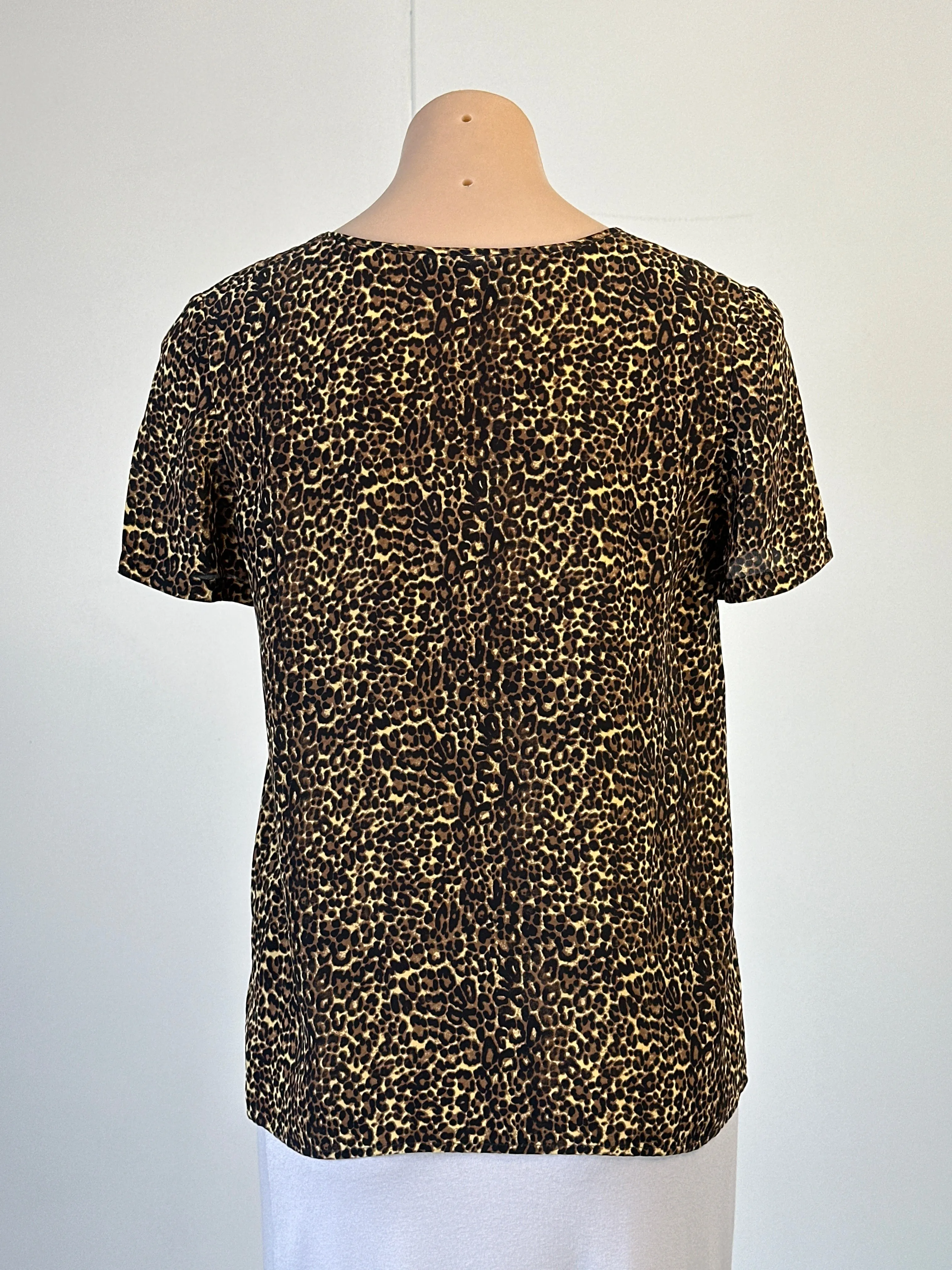 The Kooples | Germany | top | size 10 | short sleeve | 100% silk