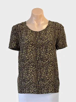The Kooples | Germany | top | size 10 | short sleeve | 100% silk