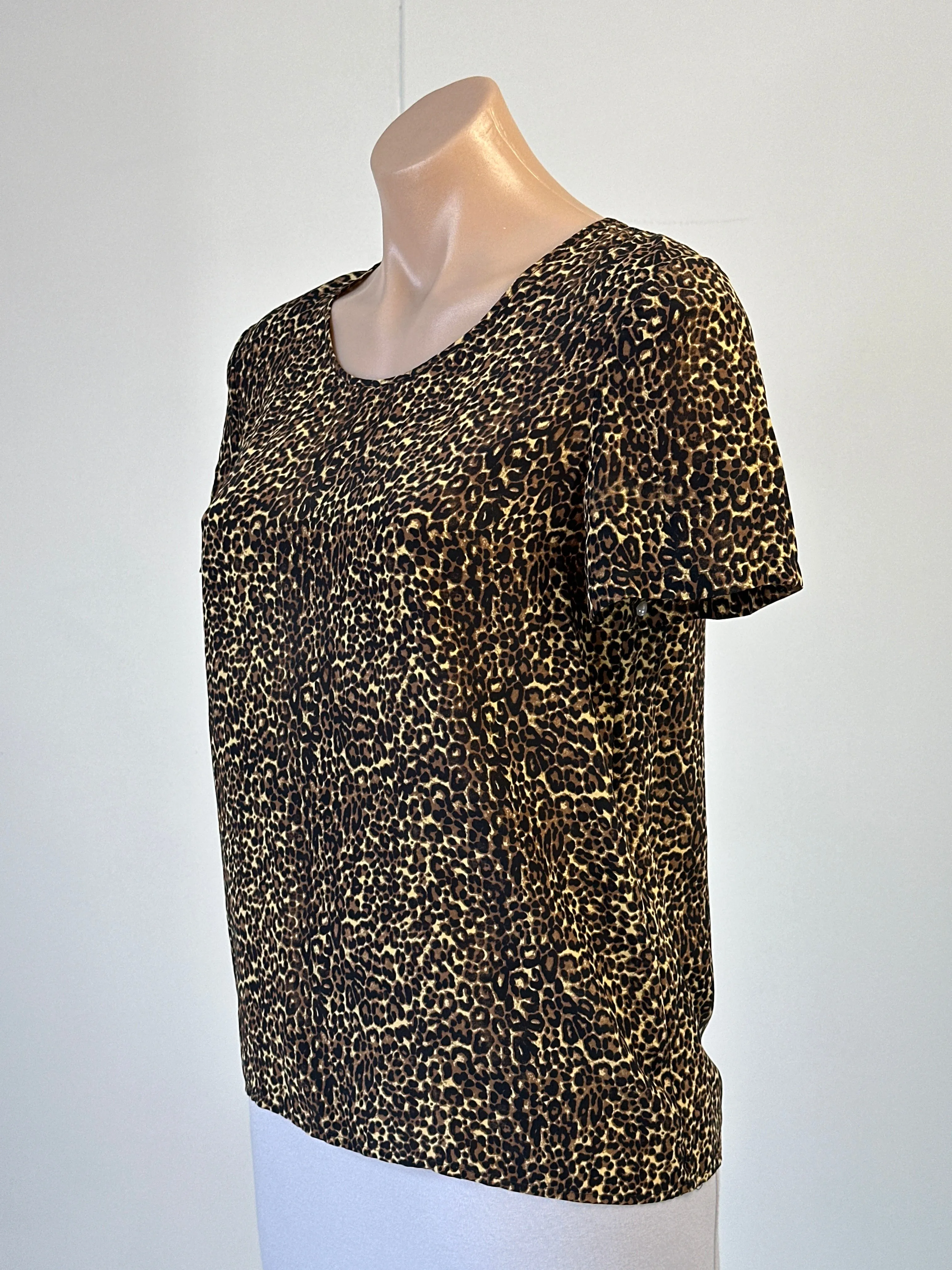 The Kooples | Germany | top | size 10 | short sleeve | 100% silk
