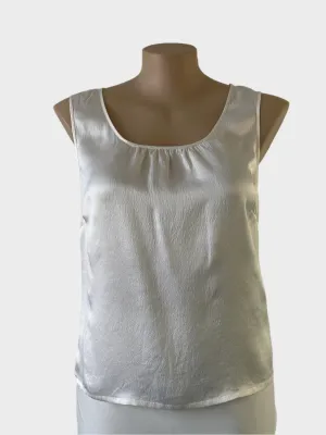 Trent Nathan | top | size 14 | sleeveless | 100% silk