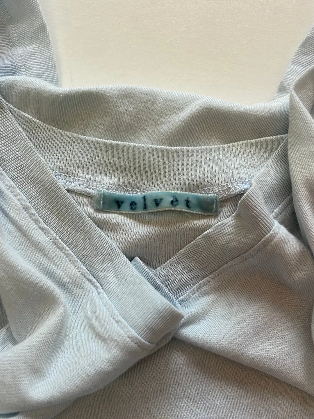 Velvet | Los Angeles | top | size 10 | short sleeve | 100% cotton | made in the USA