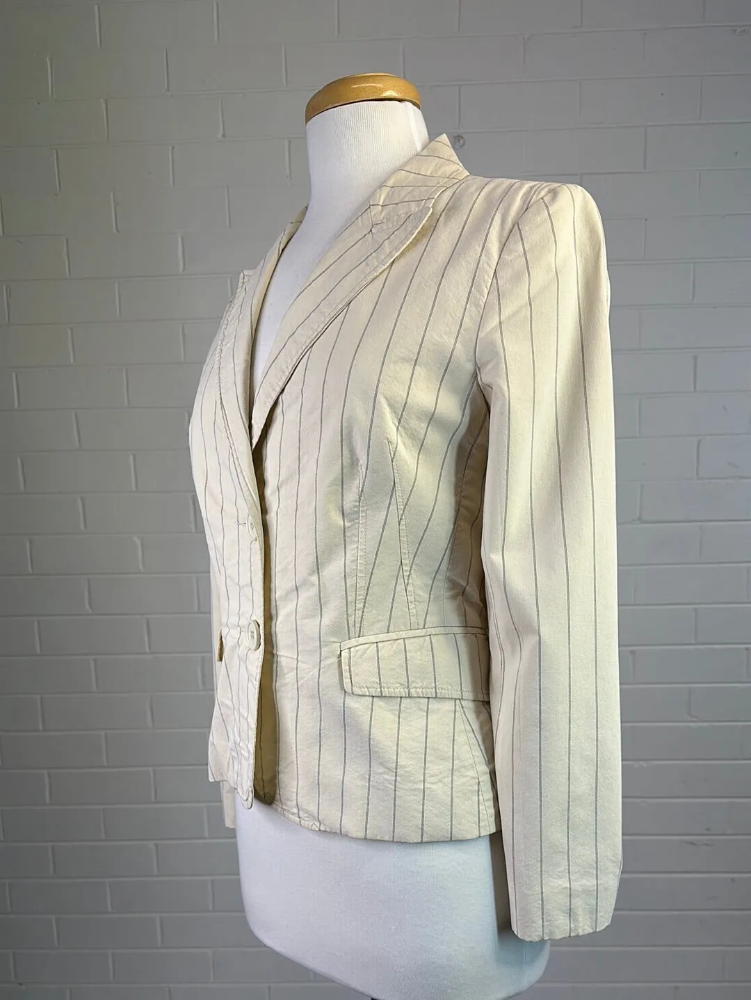 Veronika Maine | jacket | size 10 | single breasted | made in Australia 🇦🇺
