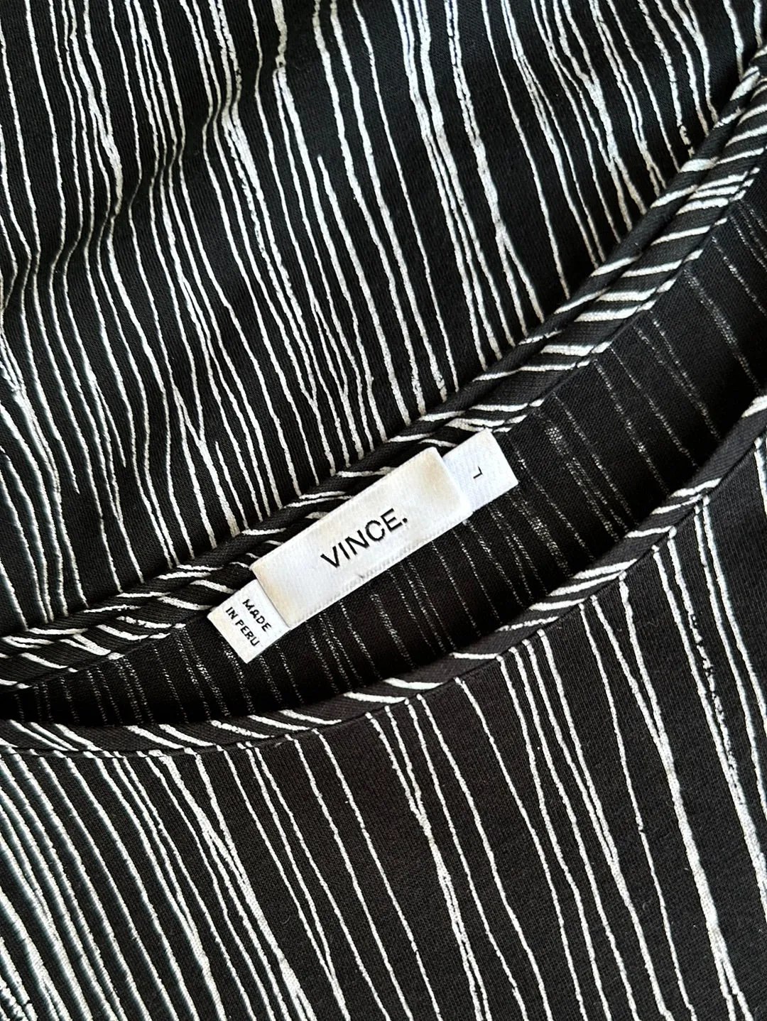 Vince | Los Angeles | top | size 14 | elbow length sleeves | cotton modal blend