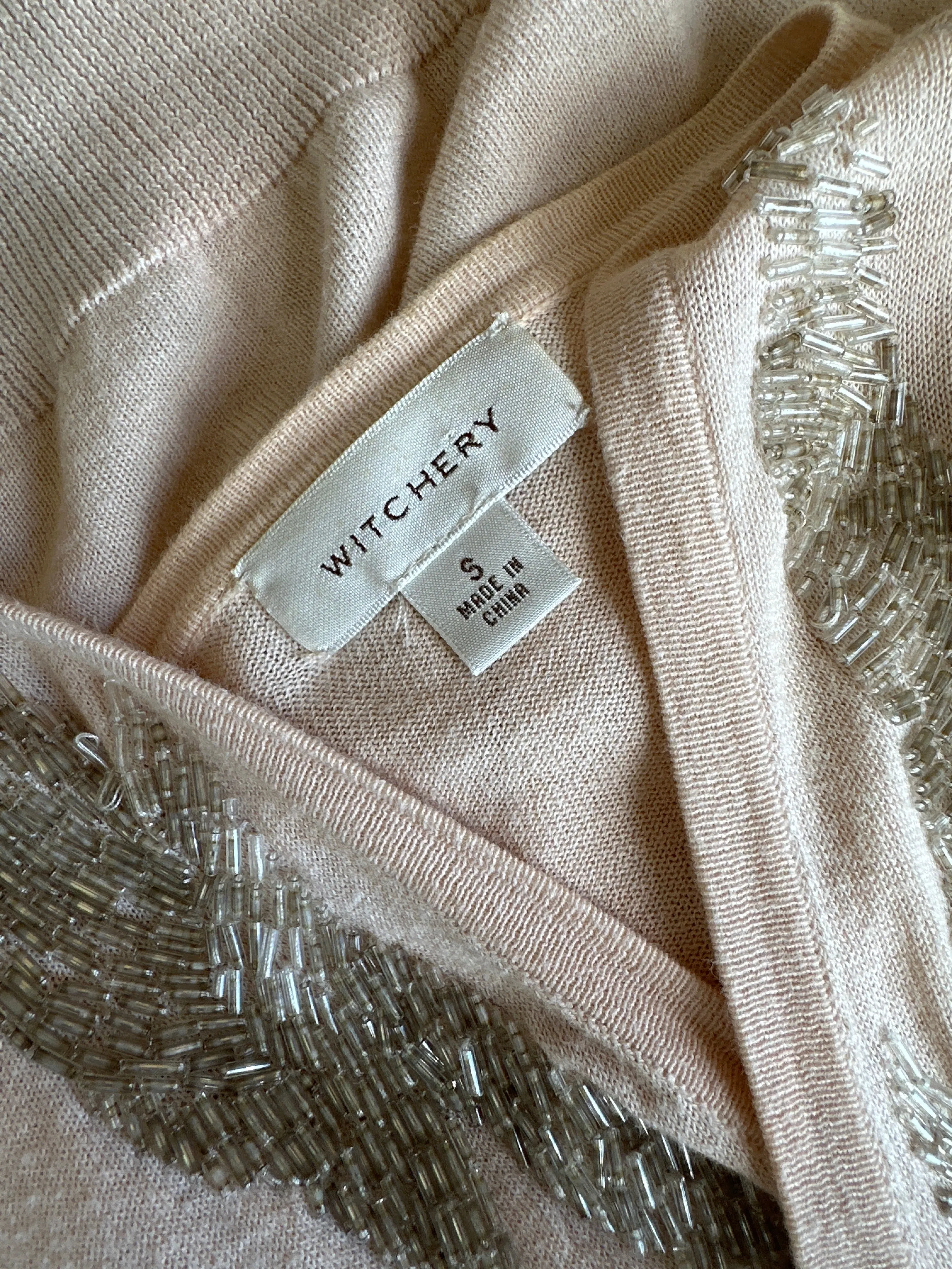 Witchery | cardigan | size 10 | three quarter sleeve | 100% cotton