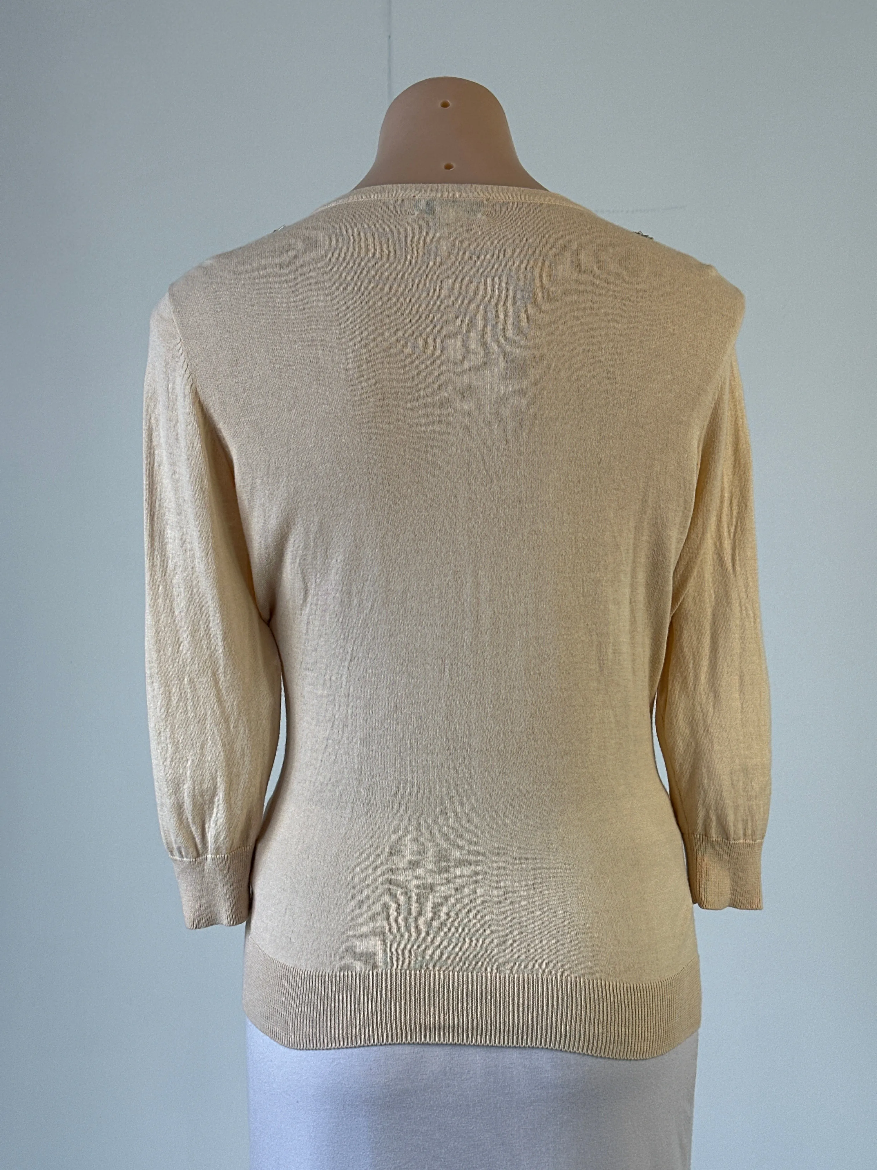 Witchery | cardigan | size 10 | three quarter sleeve | 100% cotton